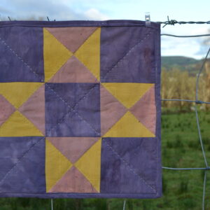 Logwood Dyed Wall Art