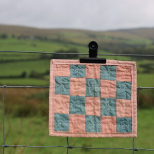 Checkered Mug Rug