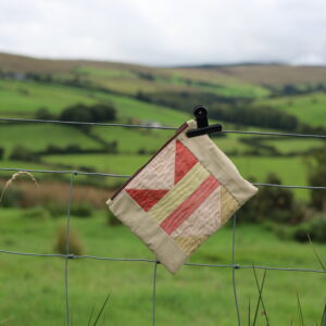 Flying Geese Zipper Pouch